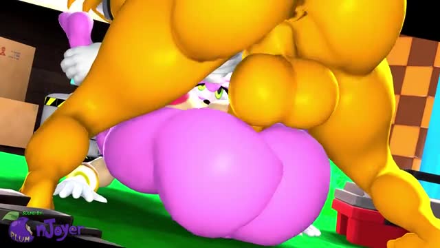 Tails Smashing Amy