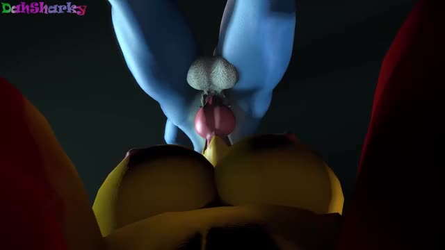 Threesome with Kazooie and Futa Krystal