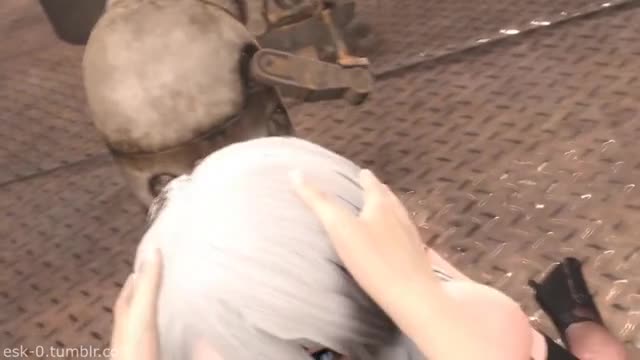 Yorha 2A blowjob [Nier]