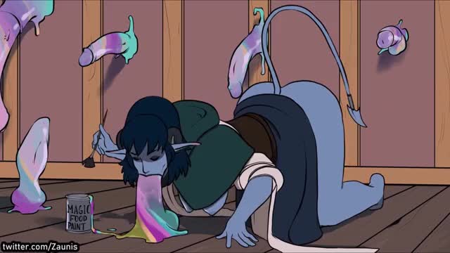[Zaunis] Jester’s Magic Food Paint (Gradual Sequence)