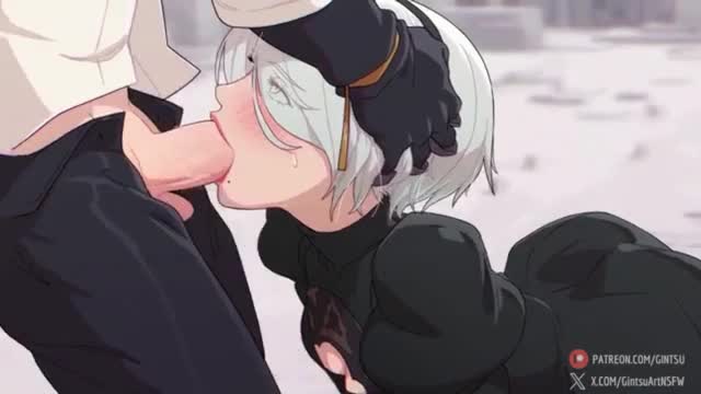 2B Loves dick