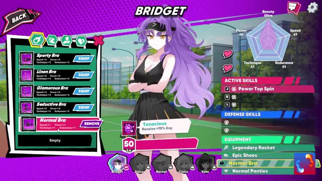 Academy Love Saga Tennis Angels EX – Play No Commentary