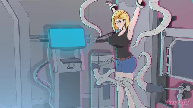 Android 18 – Futa torture Machine