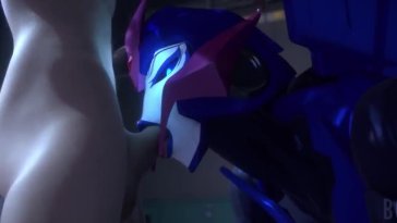 Arcee buys silence from human after being caught transforming