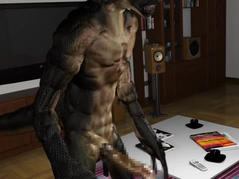 Beautiful Wife with Horrifying Snake Man  Erotic Battle!!