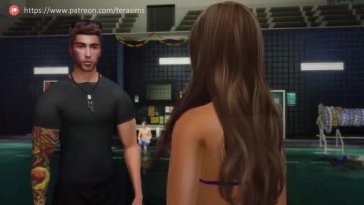 Gagging on my coach’s big dick