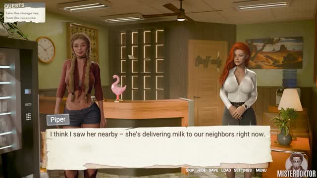 I FED MY STEP-SISTER #02 • Visual Novel Gameplay