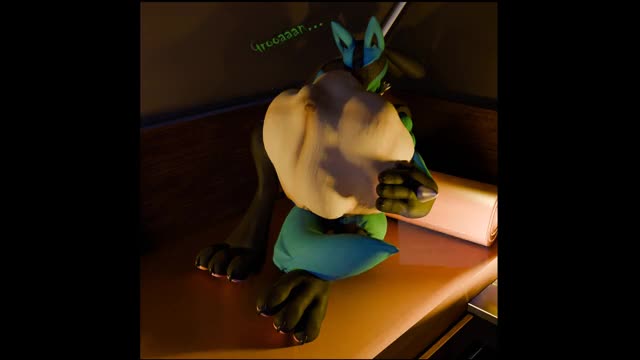 Lucario camping by malunisisos