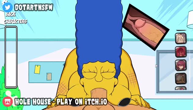 Marge Simpson MILF Full Scene Creampie Compliation – Hole House Game