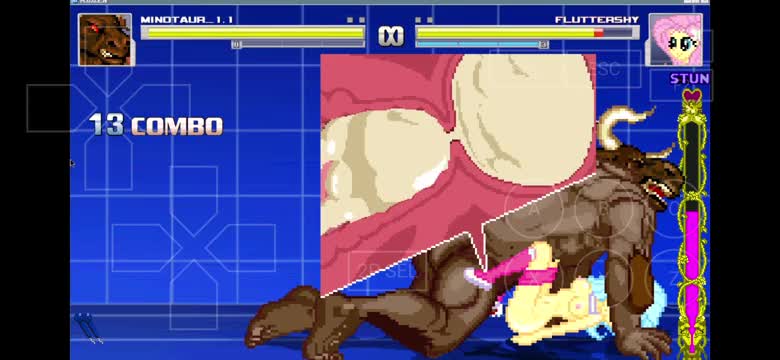 Minotaur vs Eg_Fluttershy