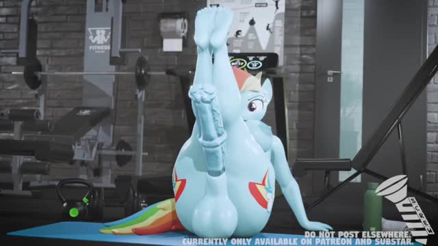 Rainbow Dash Exercise