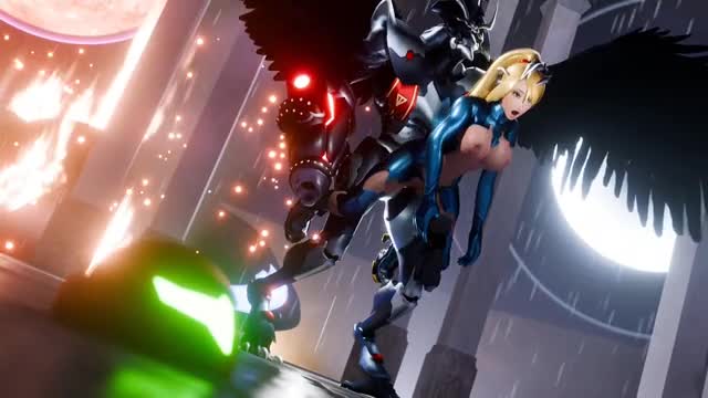 Samus Aran monster fuck comp 3