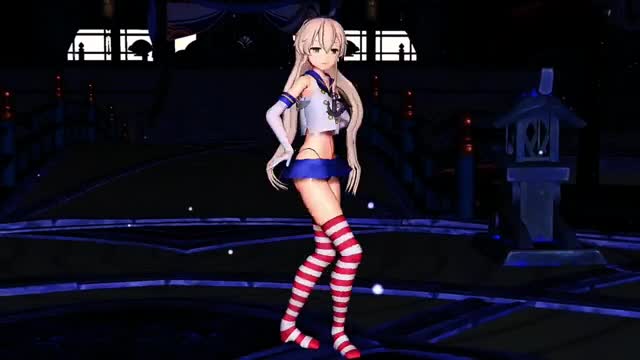 Shimakaze – Excuse Me [MMD R15] GuraMMD