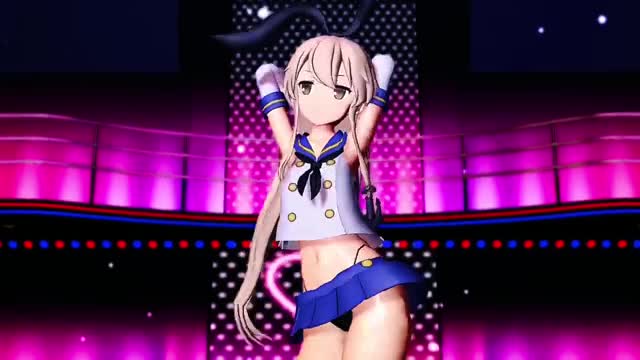 Shimakaze – Hip Sway Dance [MMD R15] GuraMMD