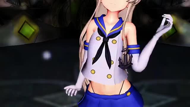 Shimakaze – King [MMD R15] GuraMMD
