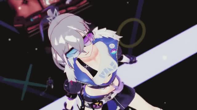 Silver wolf nerdy 《MMD》