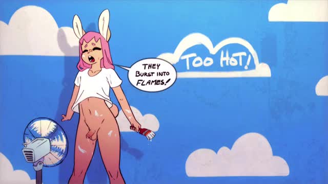 Too hot (Kinako & Usako)