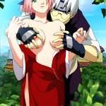 haruno sakura yakushi kabuto hentai key naruto series absurdres highres tagme pink hair remastered