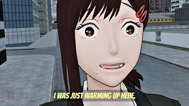 ANIME GIRL X CHAINSAW MONSTER PREVIEW