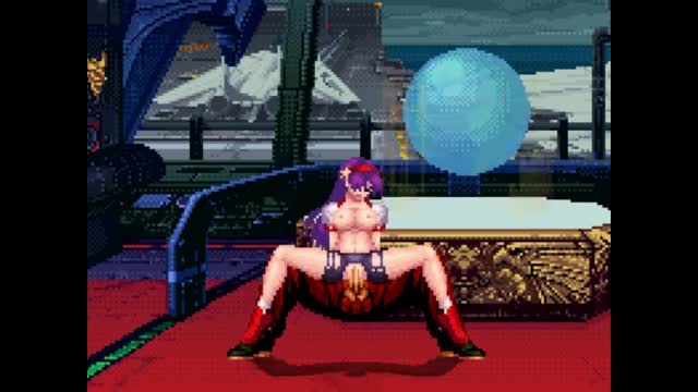 Athena Asamiya VS Rugal Bernstein