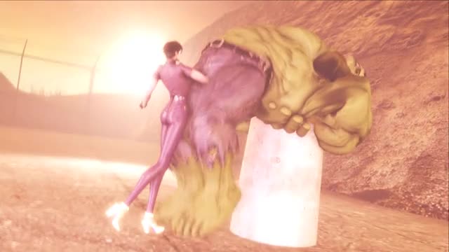 Bayonetta Beats Hulk’s Testicles [Cosmic Brutality]