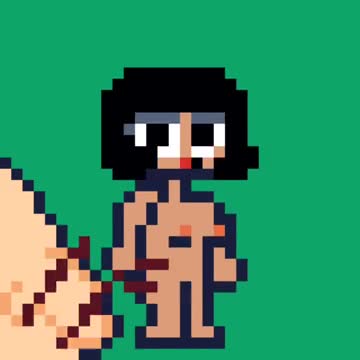 Brunette Pixel Fucks