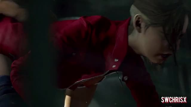 Claire Redfield from behind 1080p