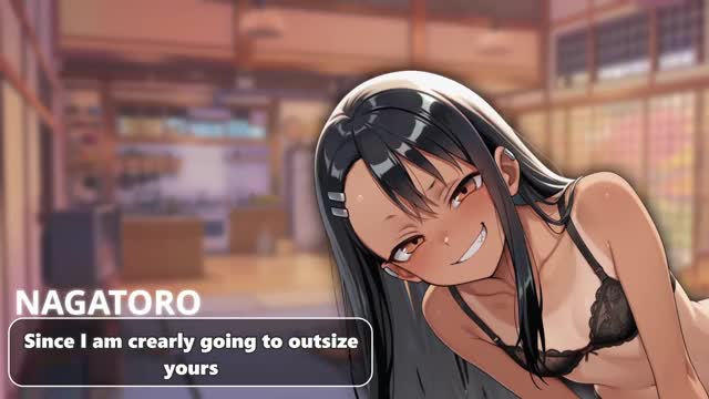 [FUTA JOI] Your Bully Nagatoro Becomes Your Roommate