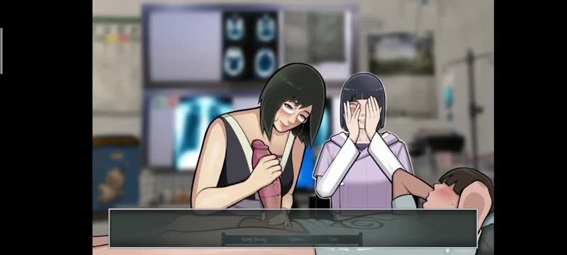 Handjob by Shizune ( Hokage’s Adopted Son )