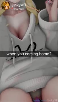 [JinkyVR] When are you coming home to your GF?