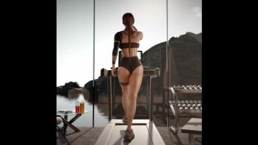 Lara Croft fit babe fuck comp