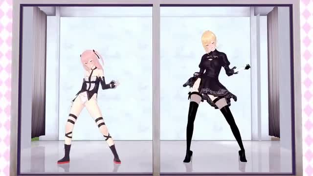 Marin, Sajuna no blur silhouette sex dance Savage