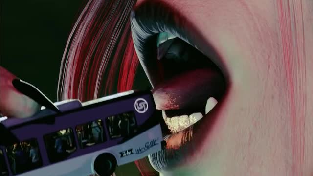 Midnight Bite Giantess Raven
