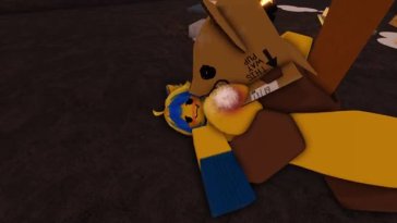 Milking a yellow cat in heat!