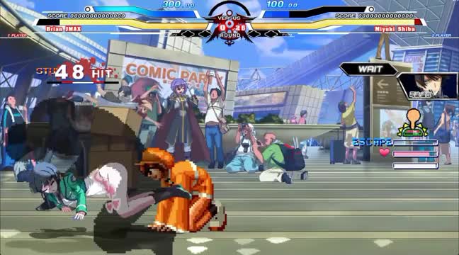 Miyuki vs Buta&Brian&Kuromaru