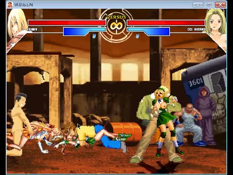 Mugen Gettag Hinako Shijou & Terry Bogard
