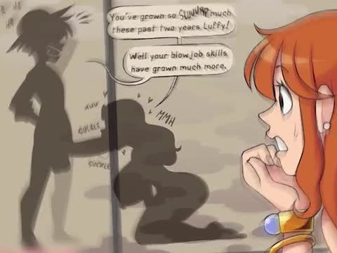 Nami and Boa Threesome [Motion Comic] [portuguese subbed]
