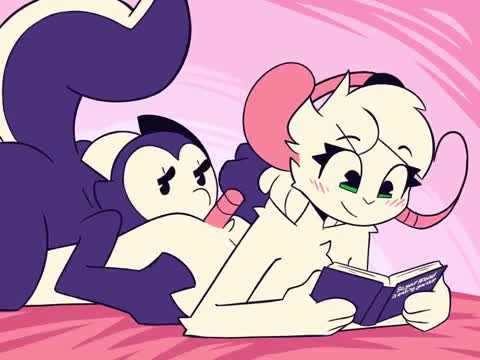 Reggie Gets Rimmed While Reading