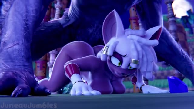 Rouge fucked by Monster Ver. 2