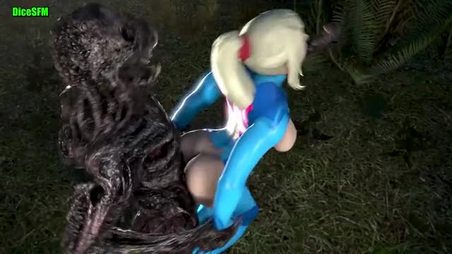 Samus aran defeat by Mold monster