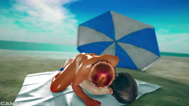 Sex on the beach with Melany (Honey Select 2)