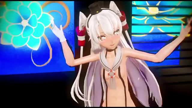 Shimakaze & Amatsukaze – Yoiyoi Kokon [MMD R15] Unknown