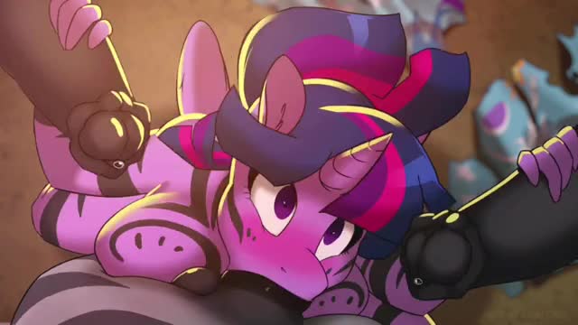 Twilight Sparkle Blowbang [Tattoo Version]