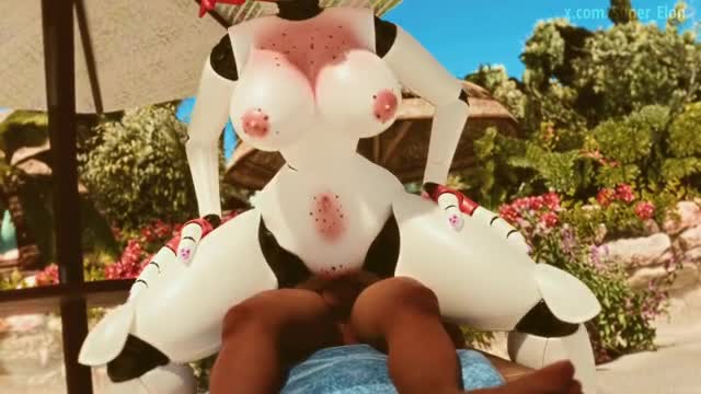 WHO TF TOOK A ROBOT FOR A BEACH REST (SuperElon \ ELONSPY) 4K60FPS