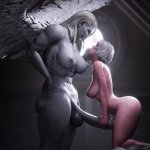 3D Futanari Animated Anal Sex