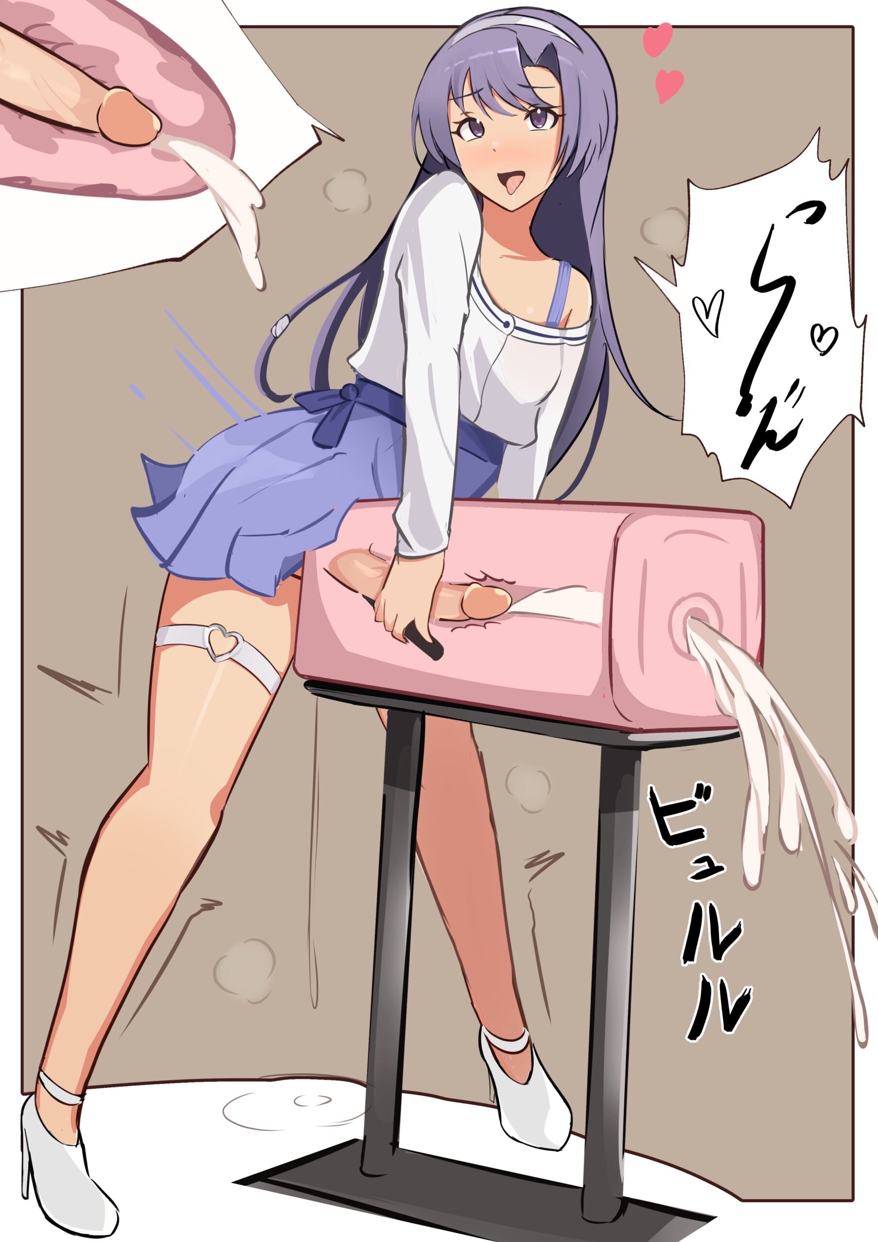 Futanari mustarbation