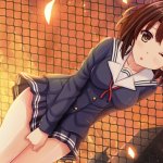 Wallpaper uniform cute hentai sexy school uniform mini skirt desktop wallpaper