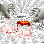 Sexy Twin Sisters Slave Web bondage Spider Insect Hentai