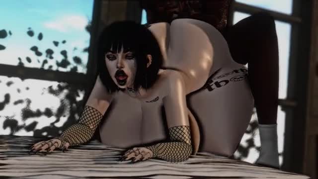 @smallsissyeve – Backshots For This Thick Goth Slut
