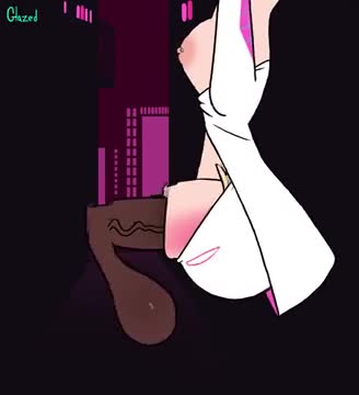 [Glazed] Spider-Gwen Fucks in an Alleyway